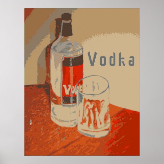Wodka Advertisement Poster (Voorkant)