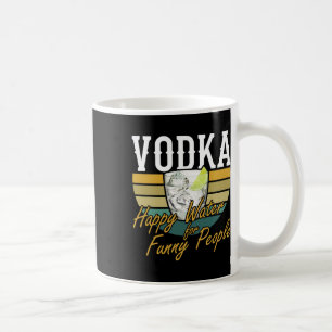 Wodka Happy Water for Funny People Booze Koffiemok