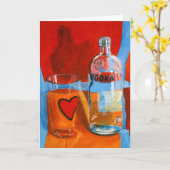 Wodka O (detail) Kaart (Gele Bloem)