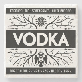 Wodka-Onderzetter Stenen Onderzetter