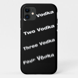 Wodka-stappen iPhone 11 Hoesje
