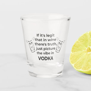 Wodka - Vino Veritas Shot Glas