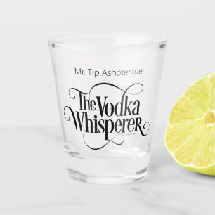 Wodka Whisperer (gepersonaliseerd) Shot Glas
