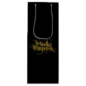 Wodka Whisperer Wijn Cadeautas (Voorkant)