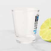Wodka Worth a Shot Funny Drinker Drink Glas (Links)