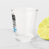 Wodka Worth a Shot Funny Drinker Drink Glas (Rechts)
