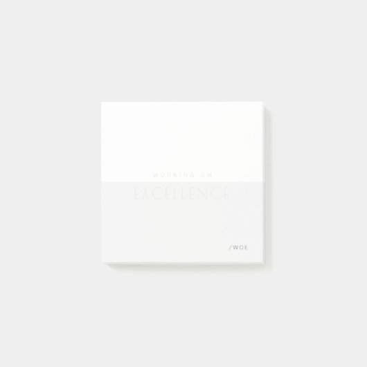 WOE Sticky Note (Voorkant)