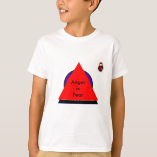! Woede creëren is angst T-shirt