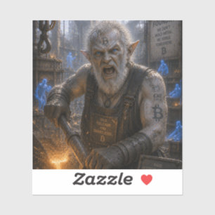 Woede / Gieter / Gieterij Sticker