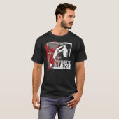 woede in de kooi t-shirt (Voorkant volledig)