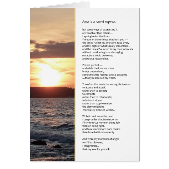 Woede is een natuurlijke reactie...Relaties (Voorkant)