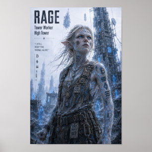 Woede / Torenwerker / Hoge Toren Poster