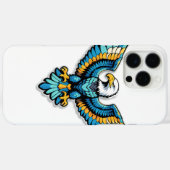 Woede van de Patriot Eagle Case-Mate iPhone Case (Achterkant (horizontaal))