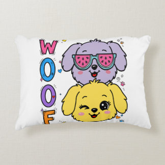 WoeF Worp Kussen - Mooie Puppies Kinderkamer Kusse