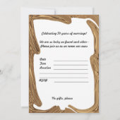 Woensdag 50ste Jubileum Uitnodiging 2Sided (Achterkant)