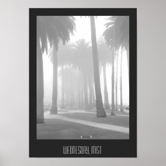 Woensdag mist poster