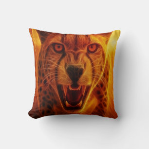 Woeste Cheetah Kussen