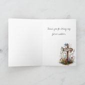 Woeste dochter, felle moeder bedankkaart (Binnen)