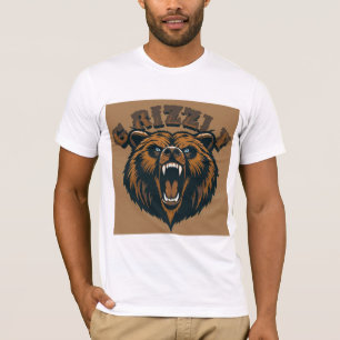 Woeste Kop van Grijze Beer T-shirt