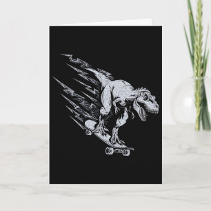 Woeste T-rex Skateboarden Bliksemsnelheid Kaart