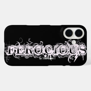 Woeste Tattoo Typografie iPhone 16 Hoesje