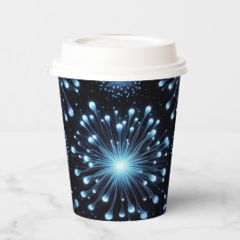 Woeste Vuurwerk Papieren Bekers