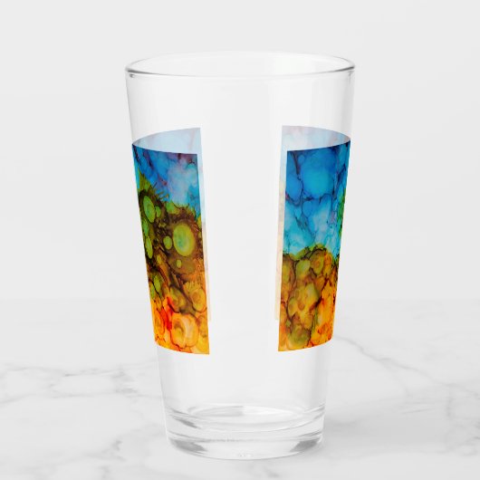 Woestijn Abstract Glas (Links)