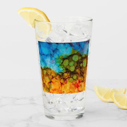 Woestijn Abstract Glas (Voorkant ijs)