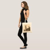 Woestijn avond tote bag (Voorkant (model))