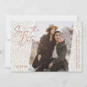 Woestijn Bloemen Save The Date (Voorkant)