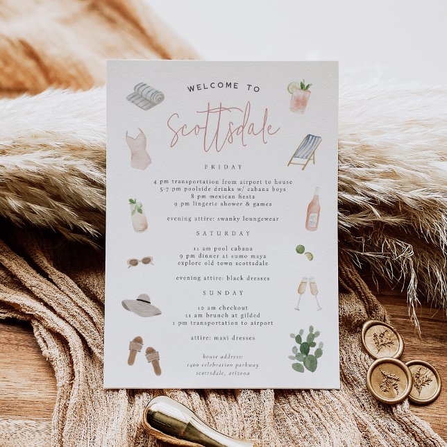 Woestijn Boho Bachelorette Weekend Itinerary (Creator heeft geüpload)