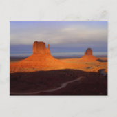 woestijn briefkaart (Voorkant)