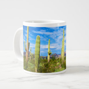 Woestijn cactus landschap, Arizona Jumbo Mok