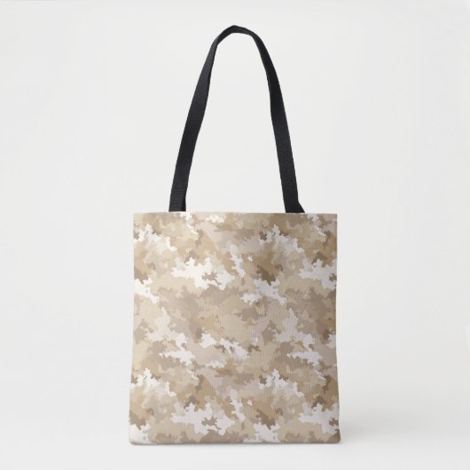 Woestijn Camo Print Draagtas (Voorkant)
