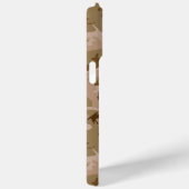 Woestijn camouflagepatroon, militair patroon, lege Case-Mate iPhone case (Achterkant / Rechts)
