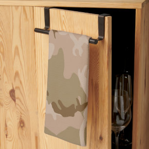 Woestijn camouflagepatroon, militair patroon, lege theedoek