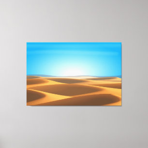 Woestijn Canvas Afdruk