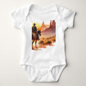 Woestijn Cowboy  Romper (Voorkant)