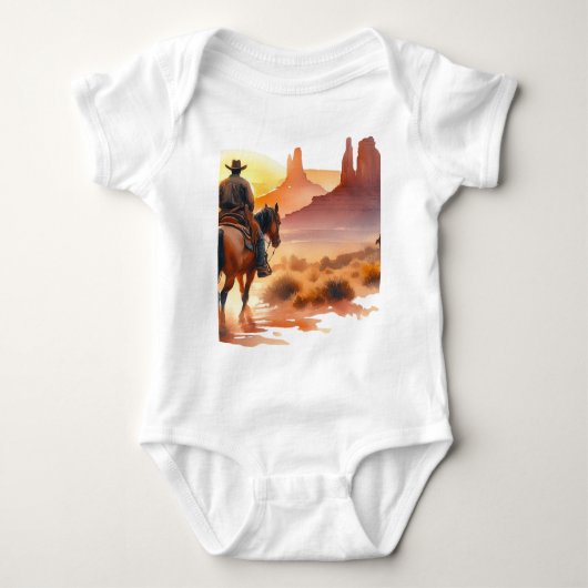Woestijn Cowboy  Romper (Voorkant)