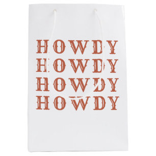 Woestijn Cowgirl Laatste Rodeo Medium Cadeauzakje