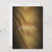 Woestijn duin weekend weg kamelenrit bruiloft kaart (Achterkant)