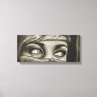 Woestijn Fluistering Canvas Afdruk