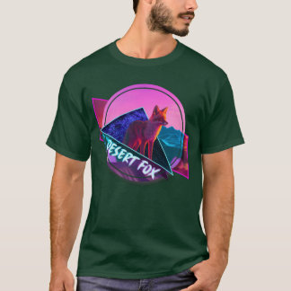 Woestijn Fo jaren 80 Origineel grappig T-shirt