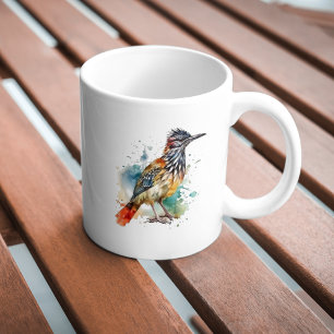 Woestijn Geest, Renner in Aquarel Koffiemok