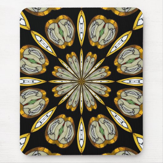 Woestijn Glow Mousepad Muismat (Voorkant)