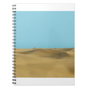 woestijn in de zon notitieboek