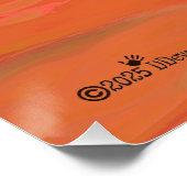 Woestijn kalm perfect poster (Hoek)