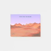 Woestijn kalm post-it® notes (Voorkant)