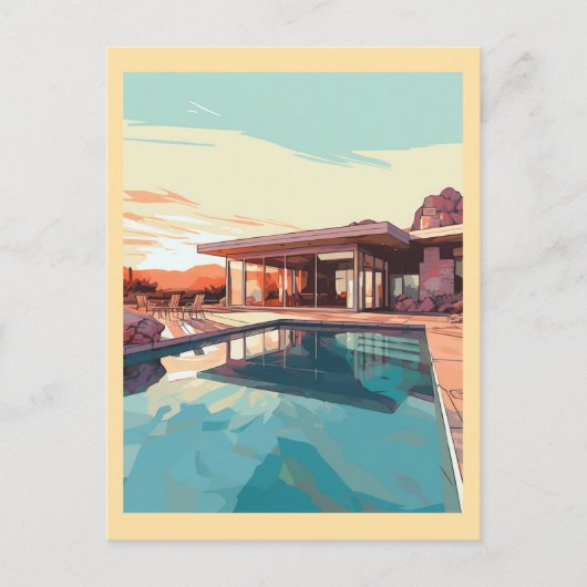 WOESTIJN LEVEN #3 BRIEFKAART (Voorkant)