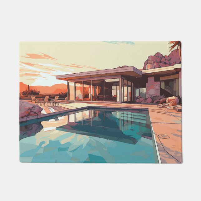 WOESTIJN LEVEN #3 DEURMAT (Voorkant)